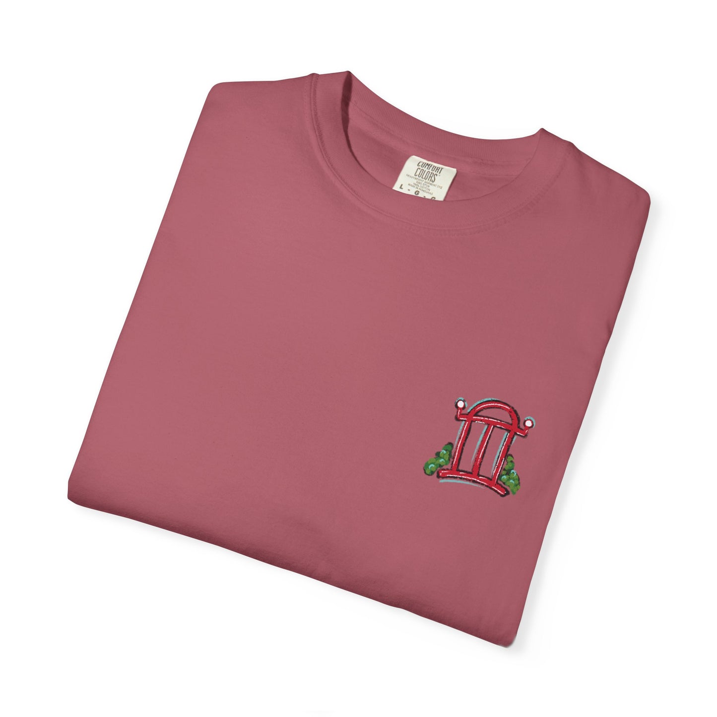 Bulldog Vintage Graphic T-Shirt - Unisex Garment-Dyed Tee
