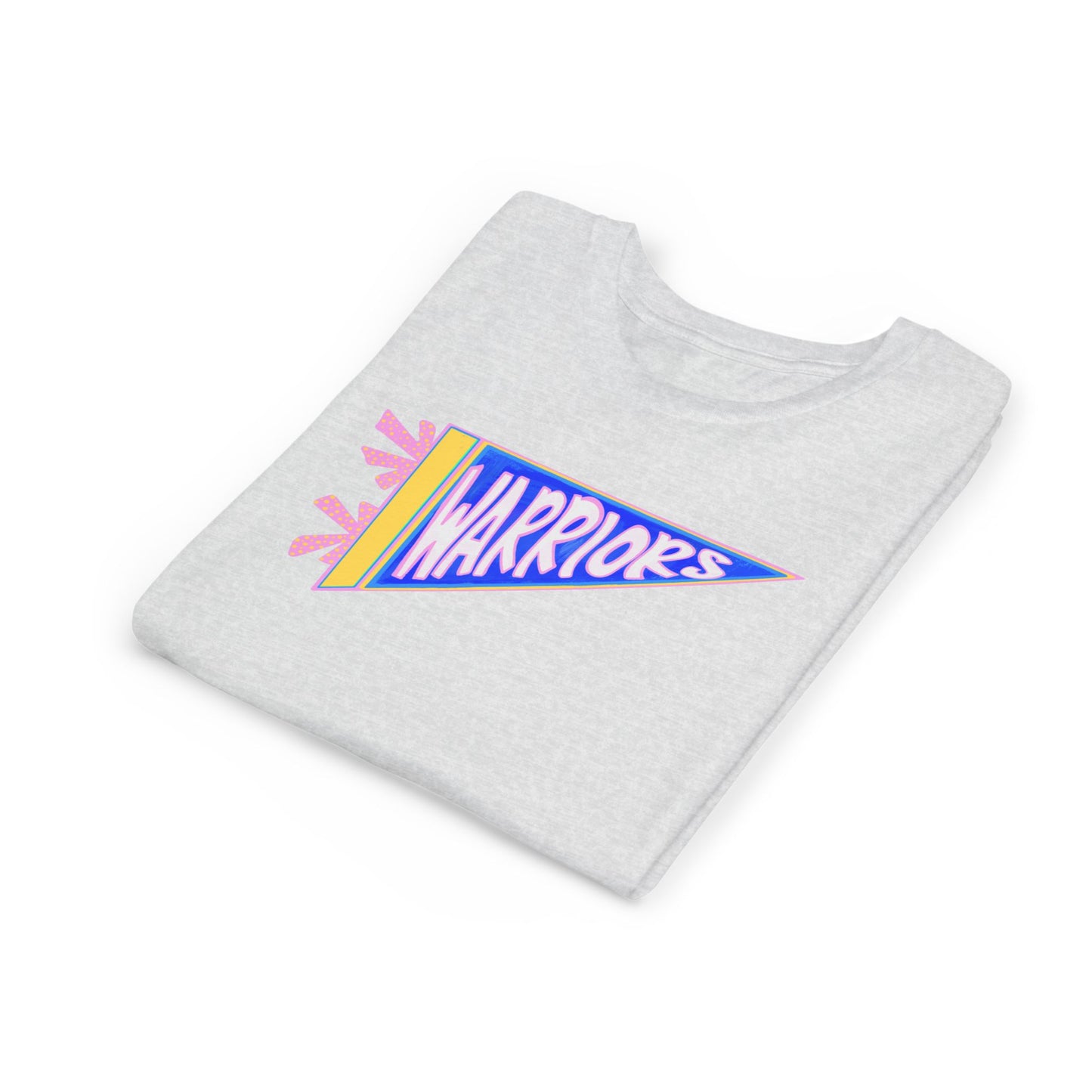 Warriors Pennant Youth Tee — 'Warriors' Pennant Graphic Shirt