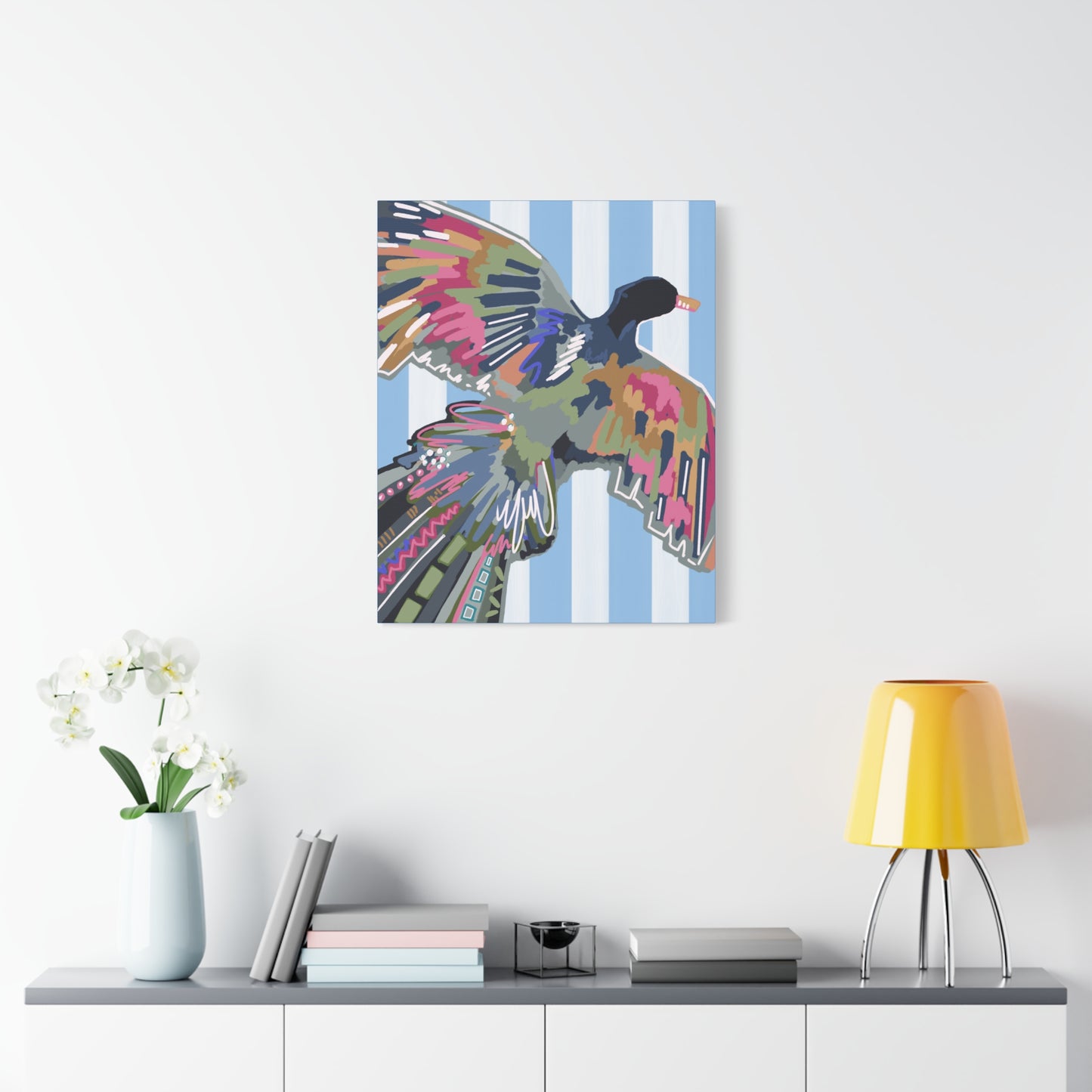 Ms. Interpreted Matte Canvas Print — Stretched Wall Art