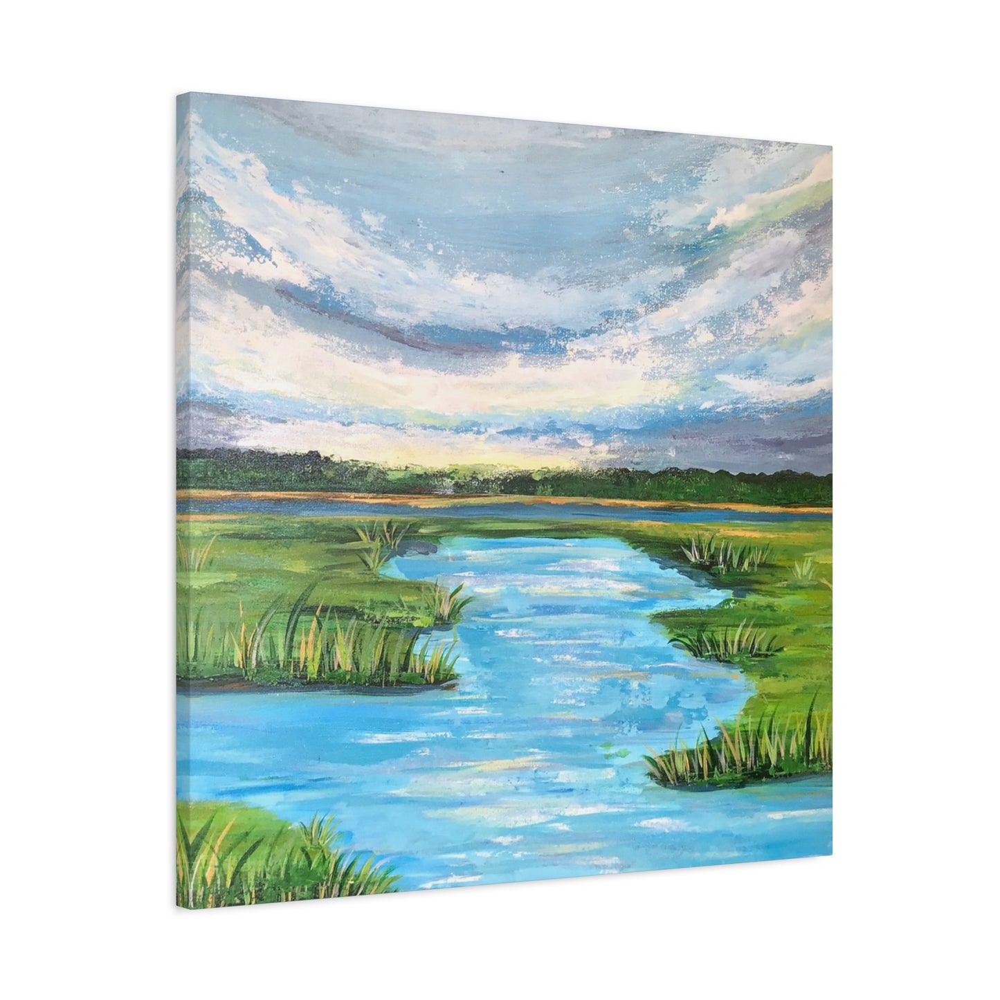 Coastal Canvas Reproduction Print — Stretched Wall Art
