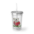Bulldog Acrylic Cup