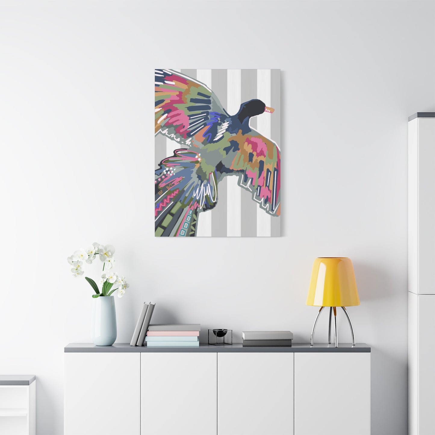 Ms. Interpreted Matte Canvas Print — Stretched Wall Art