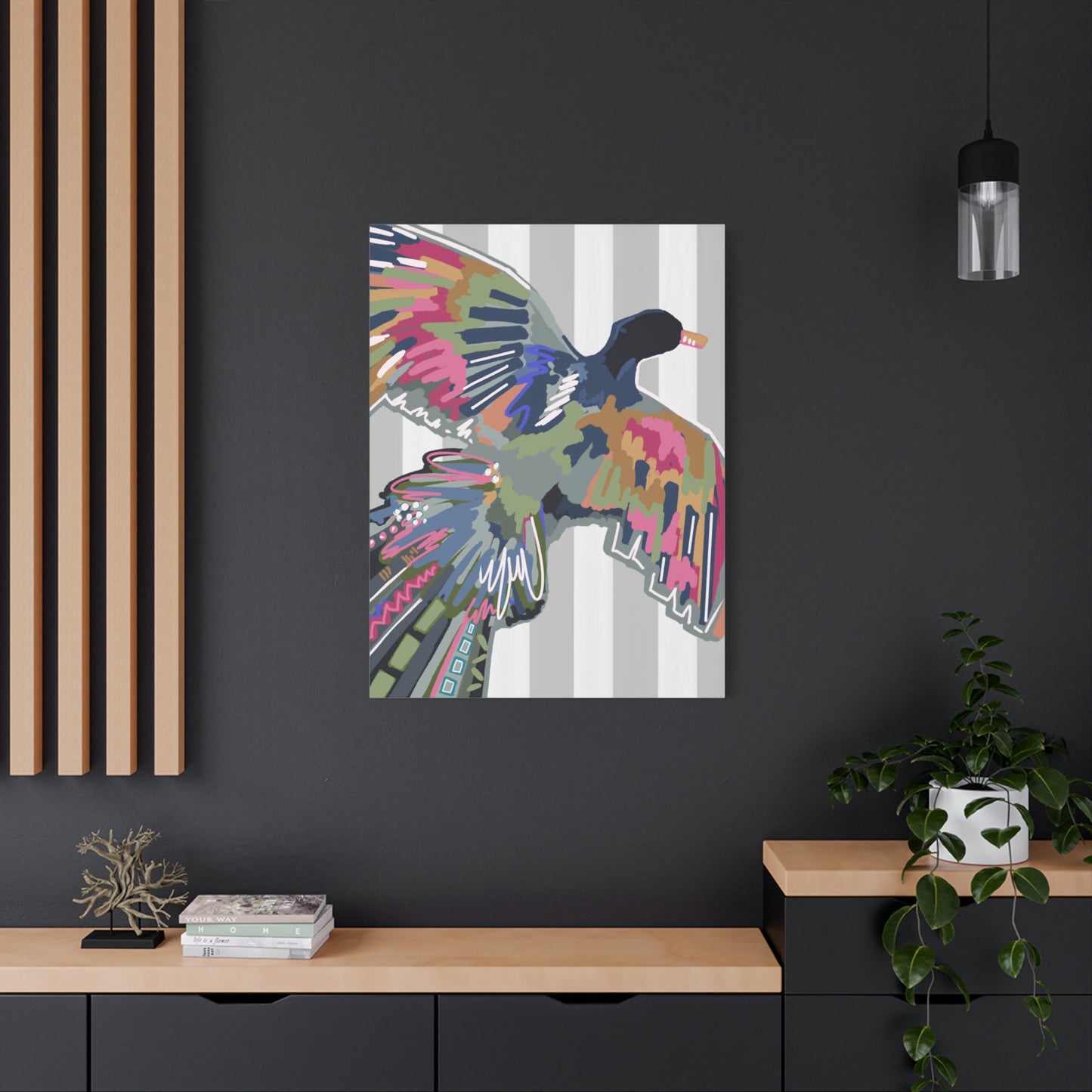 Ms. Interpreted Matte Canvas Print — Stretched Wall Art