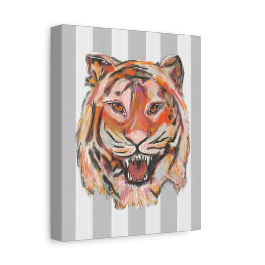 Tiger Town Clemson Auburn Matte Canvas Print — Stretched Wall Art