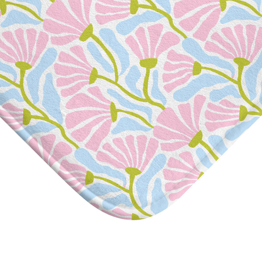 Lolly Oxford White Bath Mat