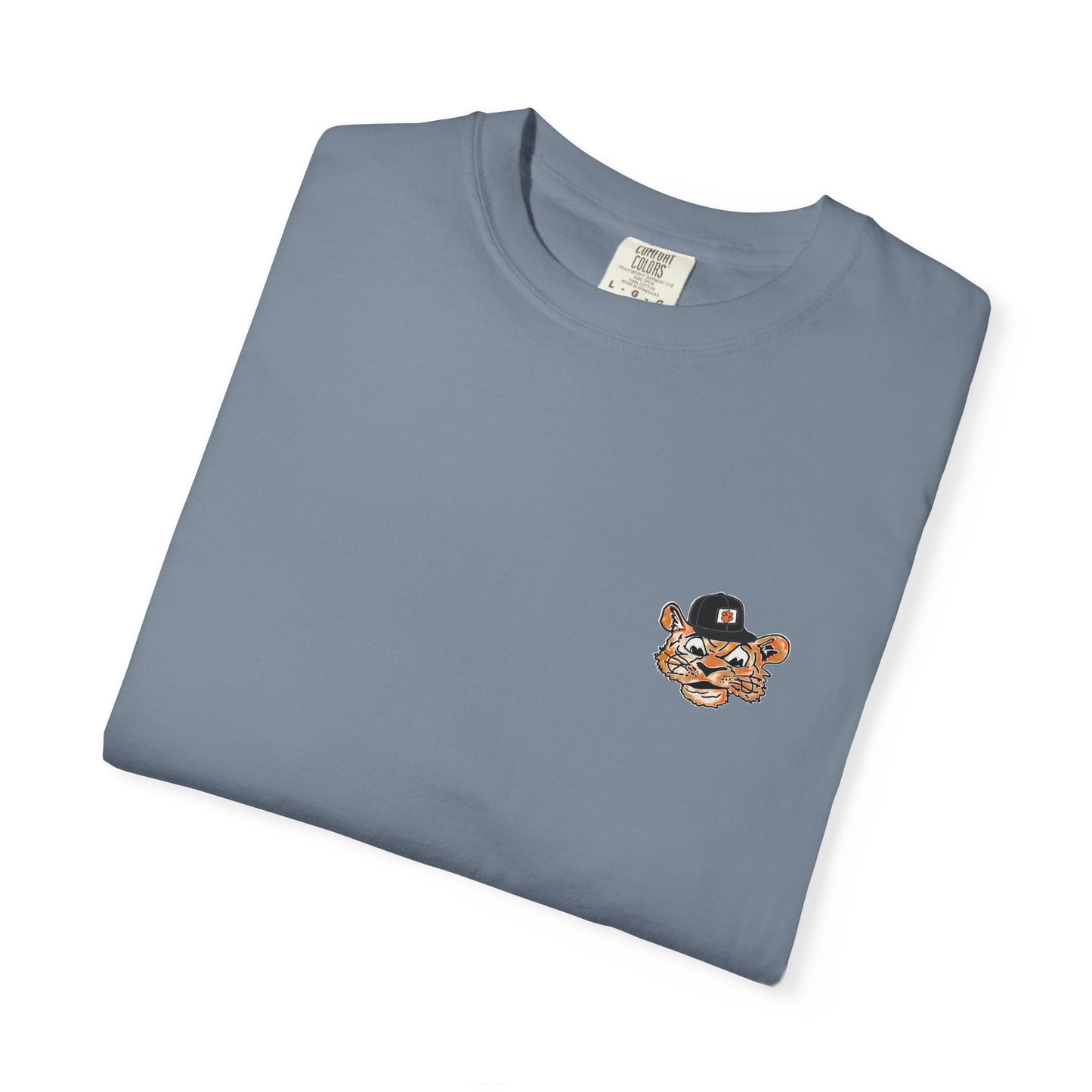 Tigers Tilted Hat Unisex Garment-Dyed T-shirt