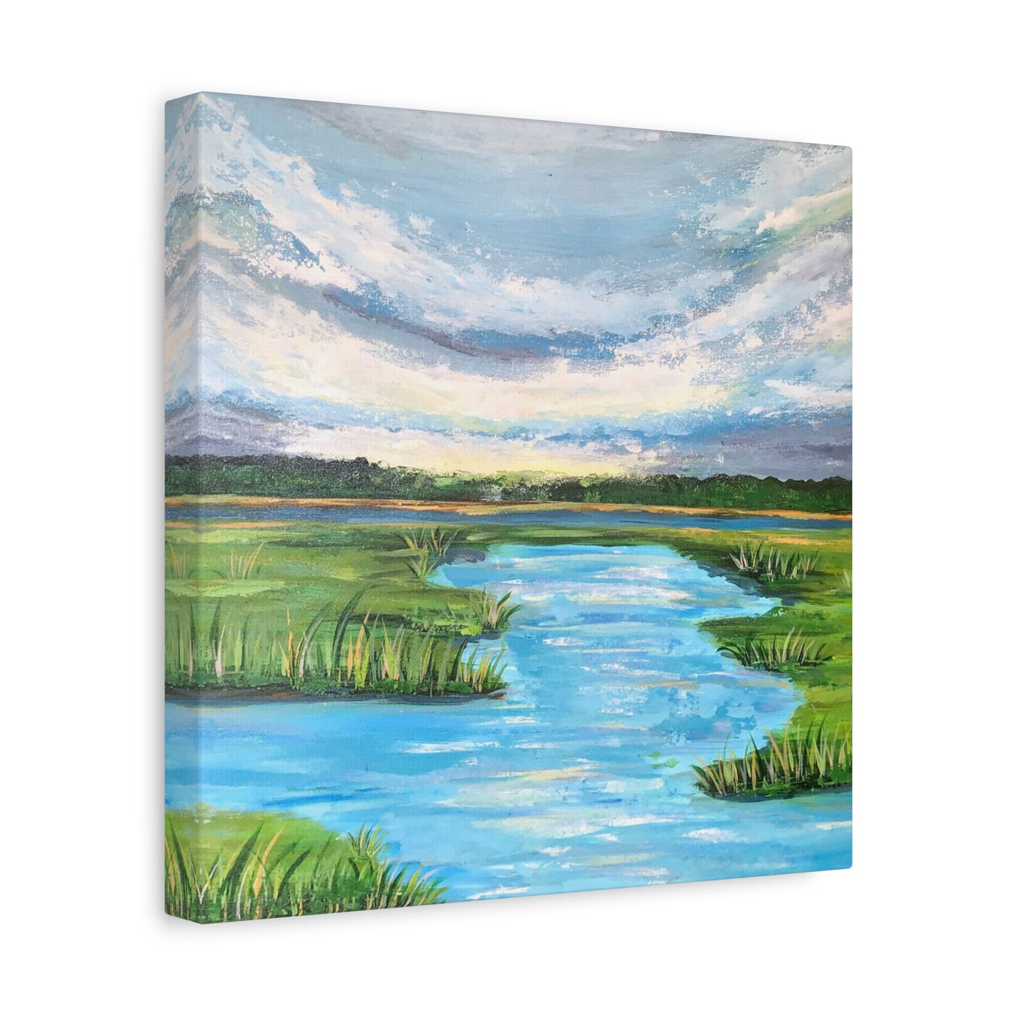 Coastal Canvas Reproduction Print — Stretched Wall Art