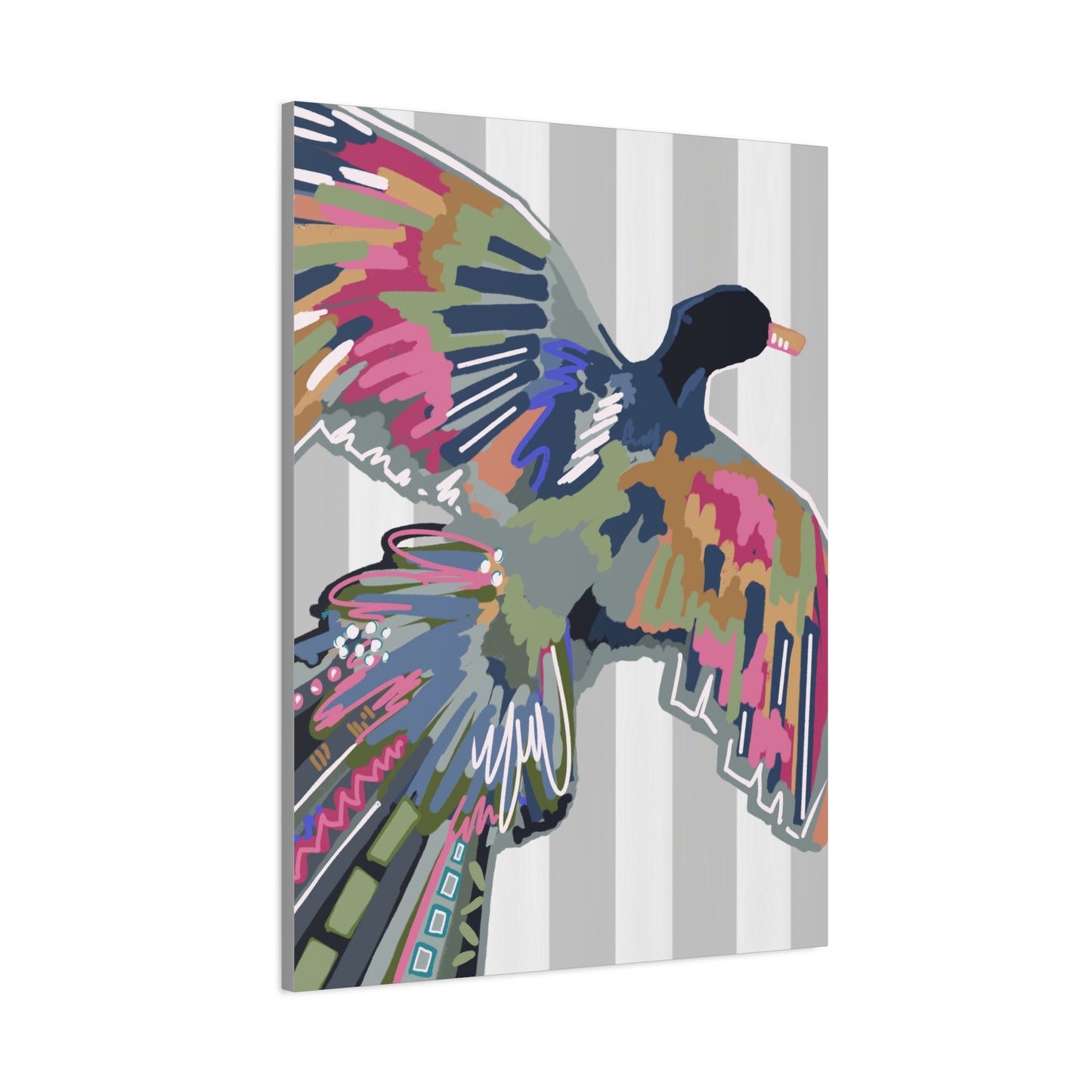 Ms. Interpreted Matte Canvas Print — Stretched Wall Art