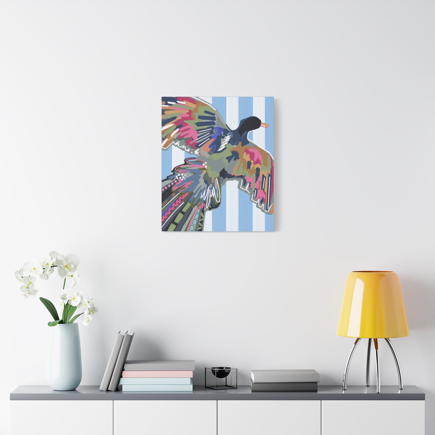Ms. Interpreted Matte Canvas Print — Stretched Wall Art