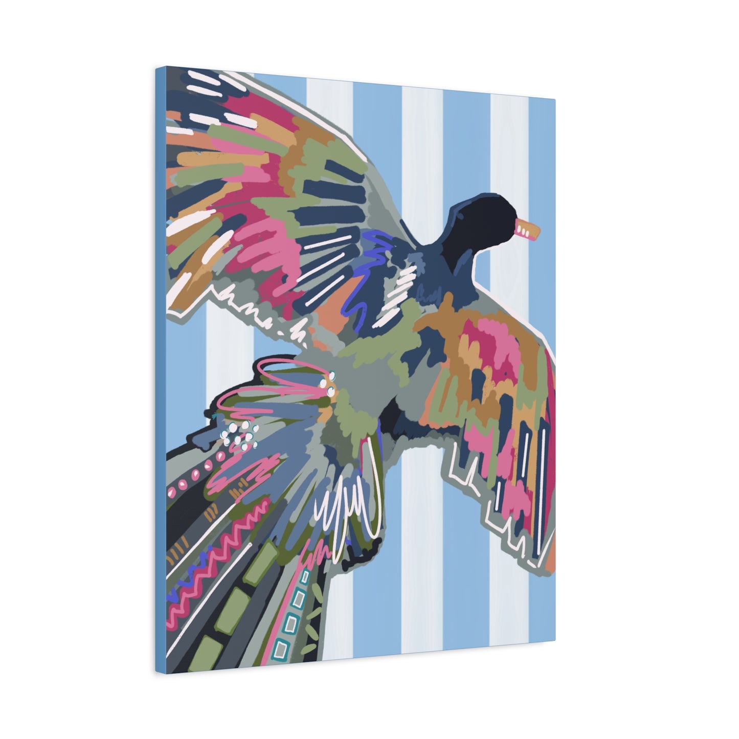 Ms. Interpreted Matte Canvas Print — Stretched Wall Art