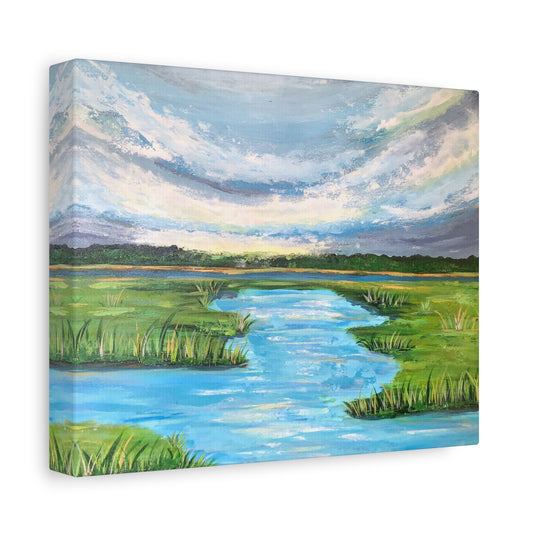 Coastal Canvas Reproduction Print — Stretched Wall Art