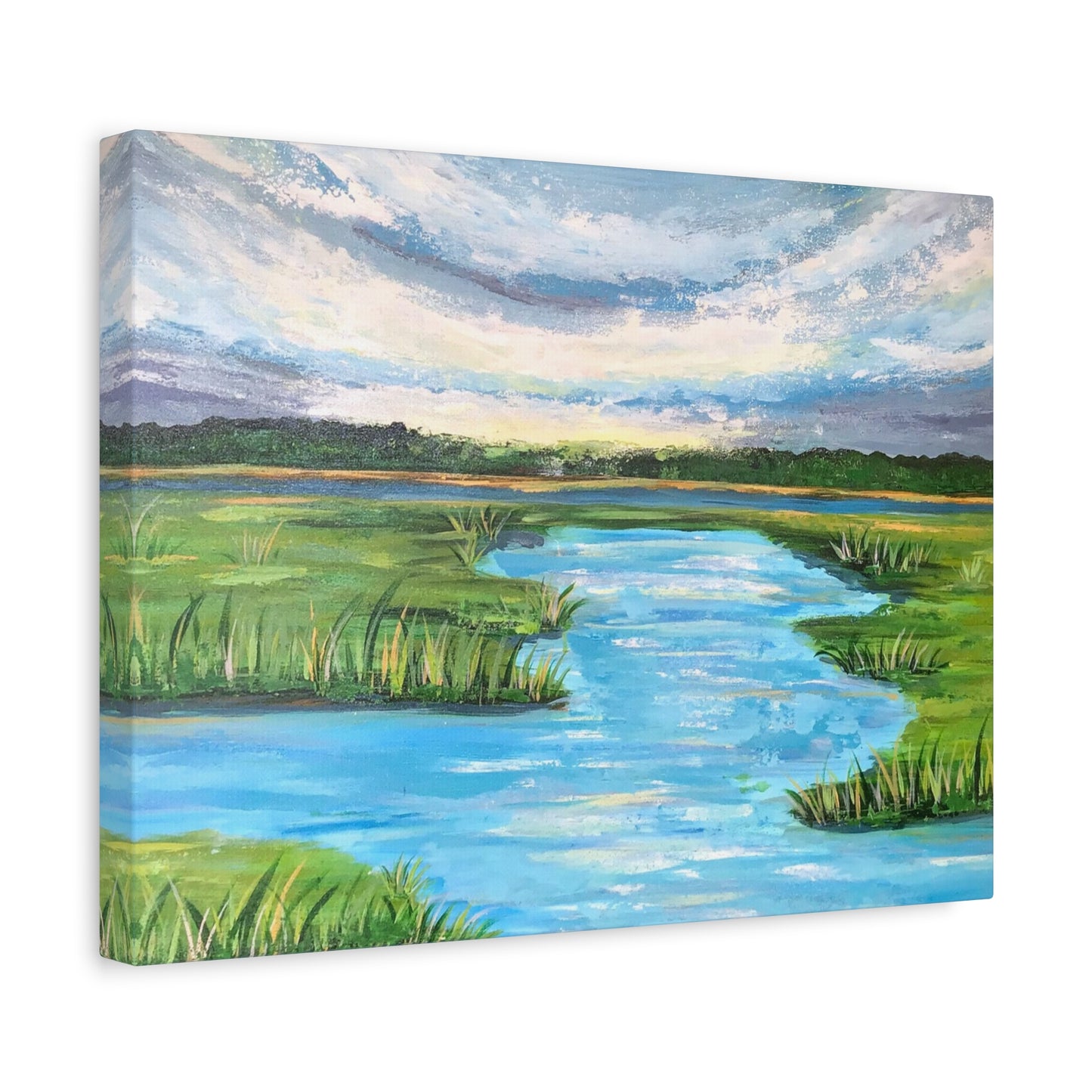 Coastal Canvas Reproduction Print — Stretched Wall Art