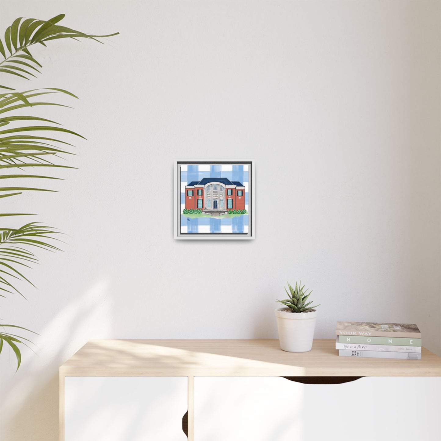 Greek Life Georgia Southern University Zeta Framed Reproduction Canvas