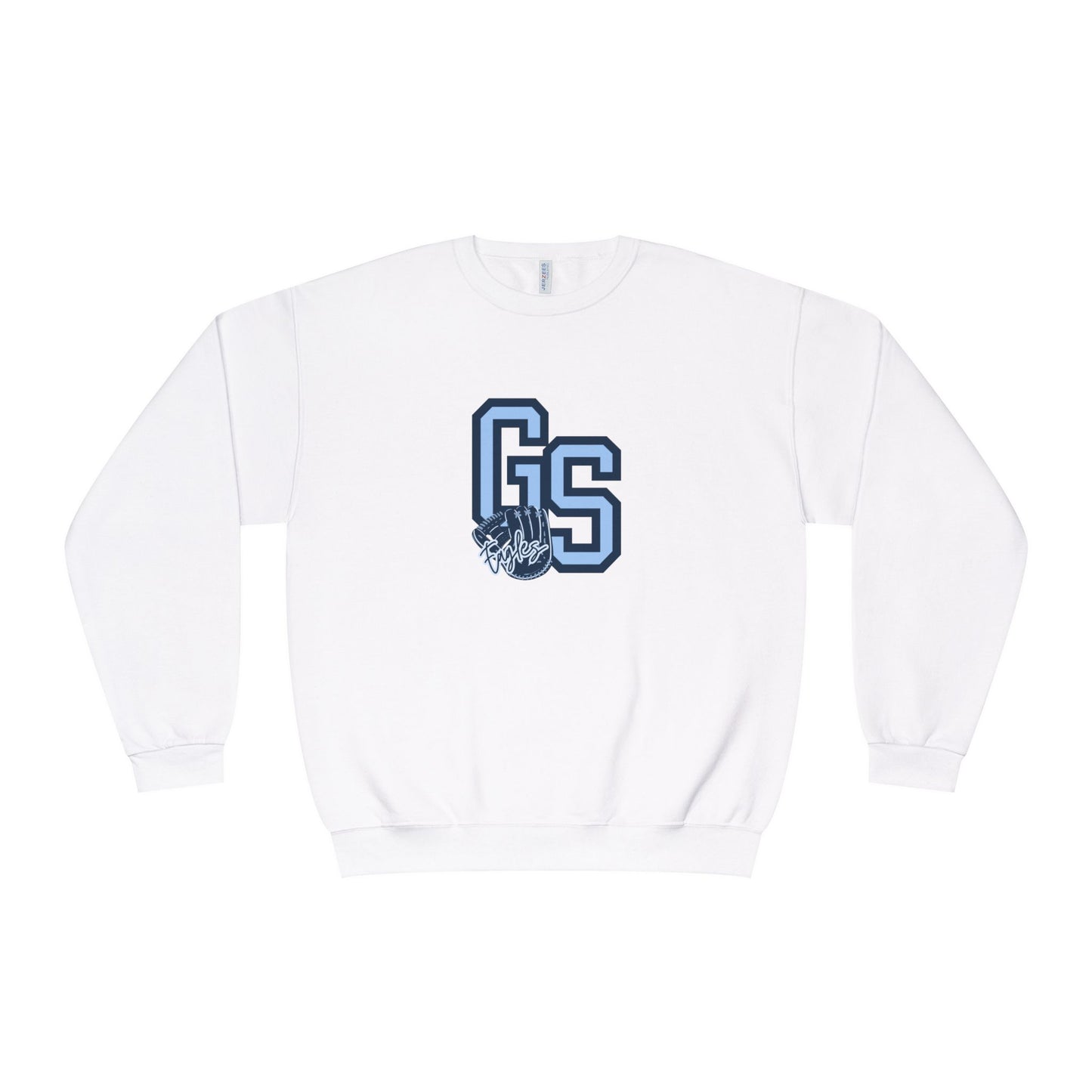 Eagle Baseball Unisex Crewneck Sweatshirt with GS Graphic - Cozy Casual Wear