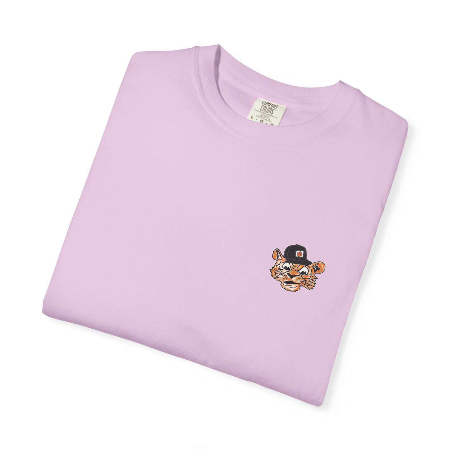 Tigers Tilted Hat Unisex Garment-Dyed T-shirt