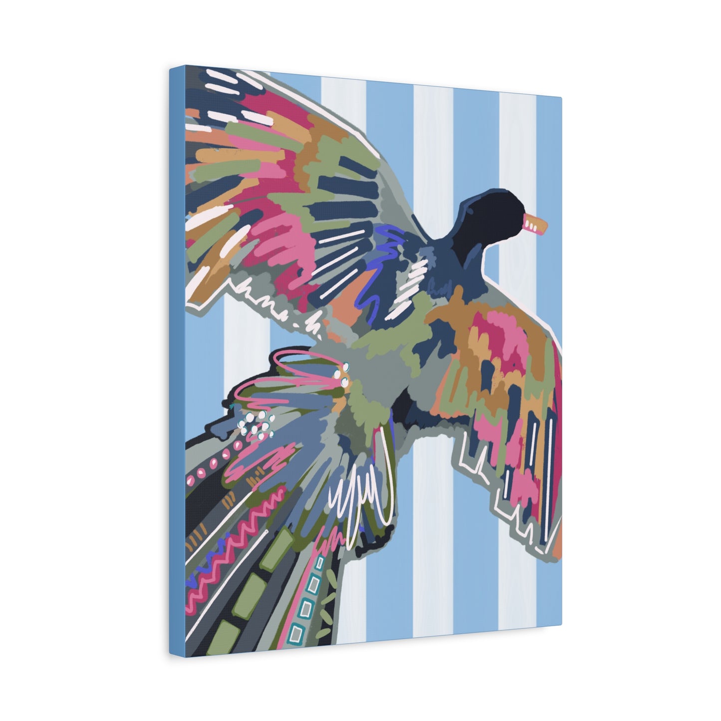 Ms. Interpreted Matte Canvas Print — Stretched Wall Art