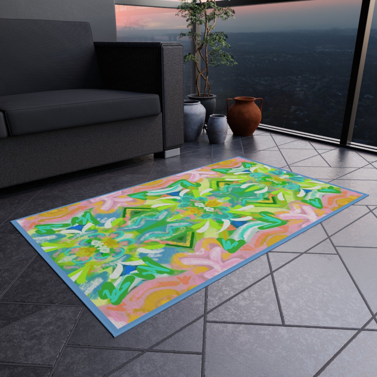 Park Lane Outdoor Carpet-LHH original painting reproduction