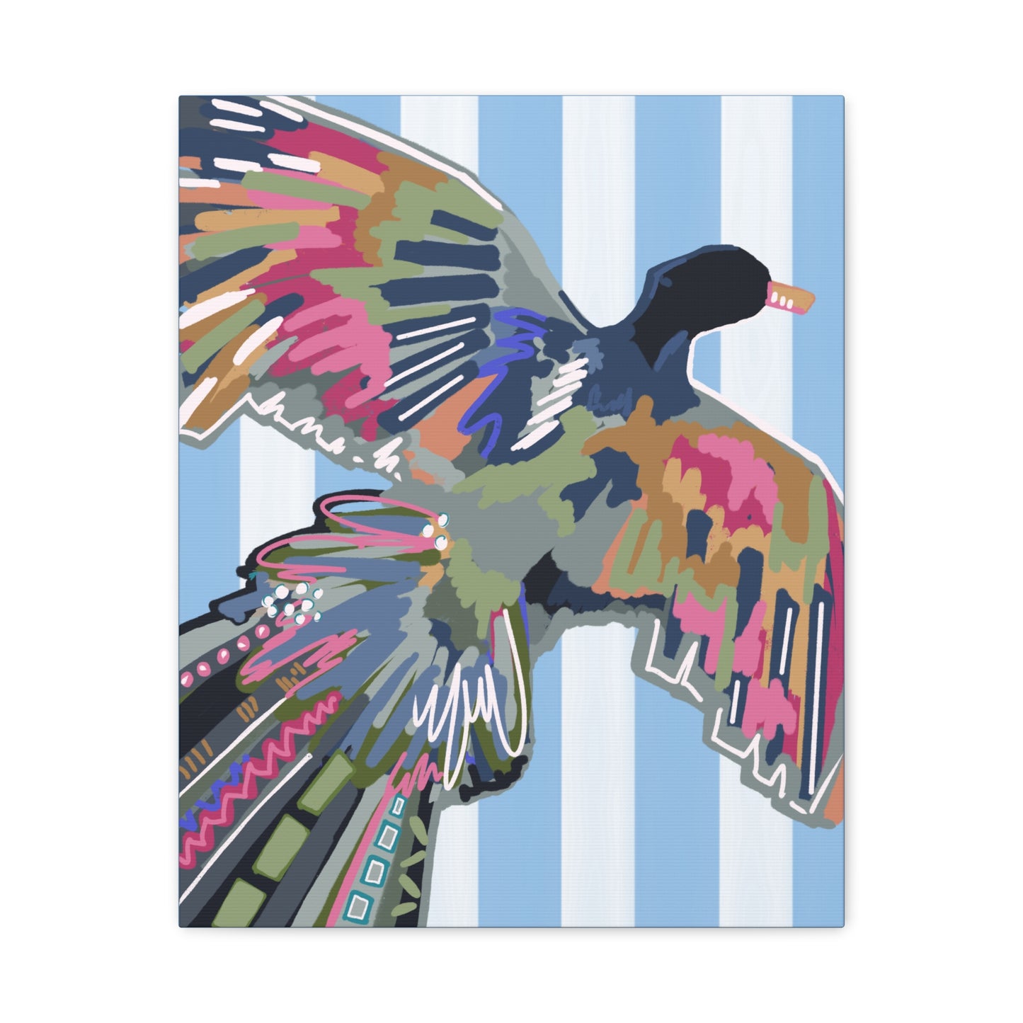 Ms. Interpreted Matte Canvas Print — Stretched Wall Art