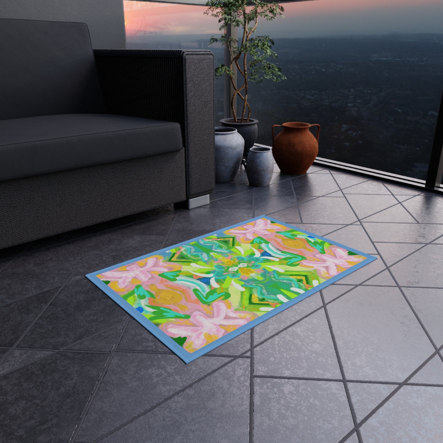 Park Lane Outdoor Carpet-LHH original painting reproduction