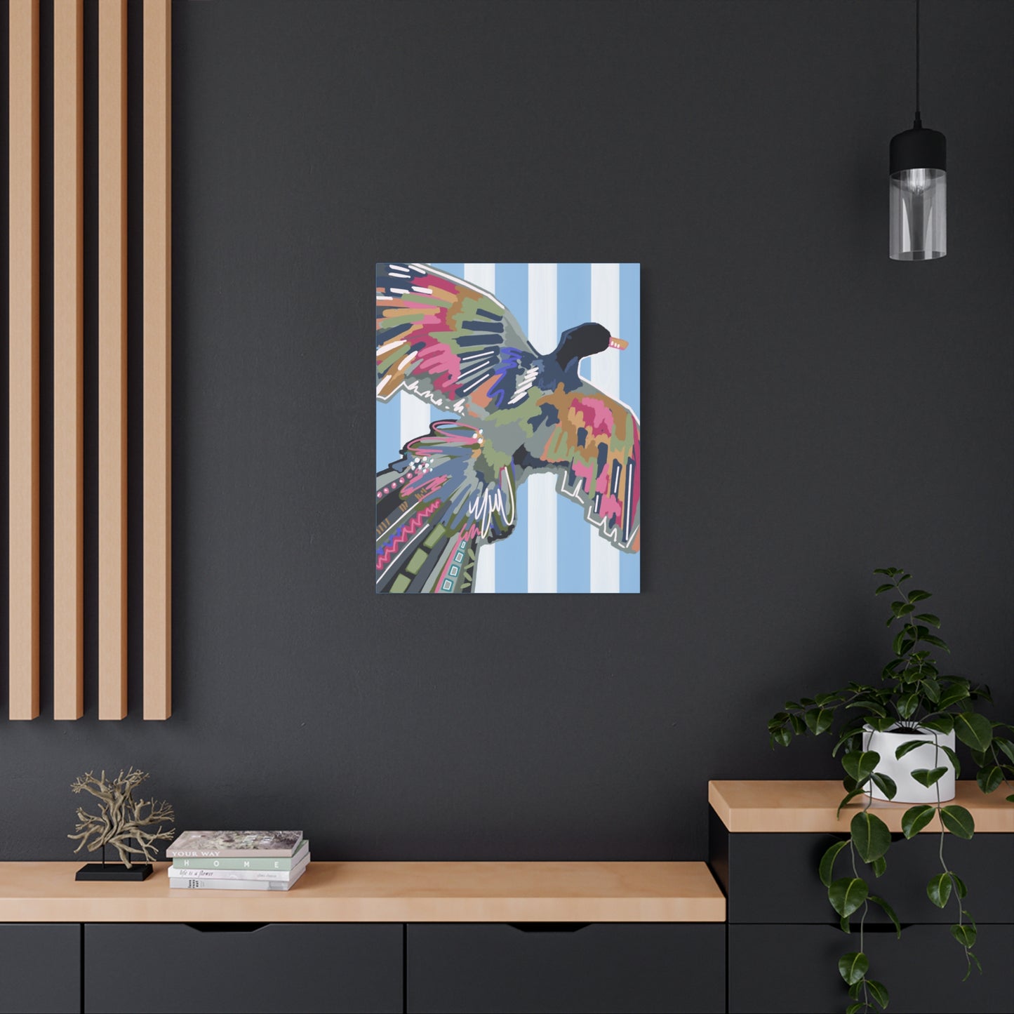 Ms. Interpreted Matte Canvas Print — Stretched Wall Art