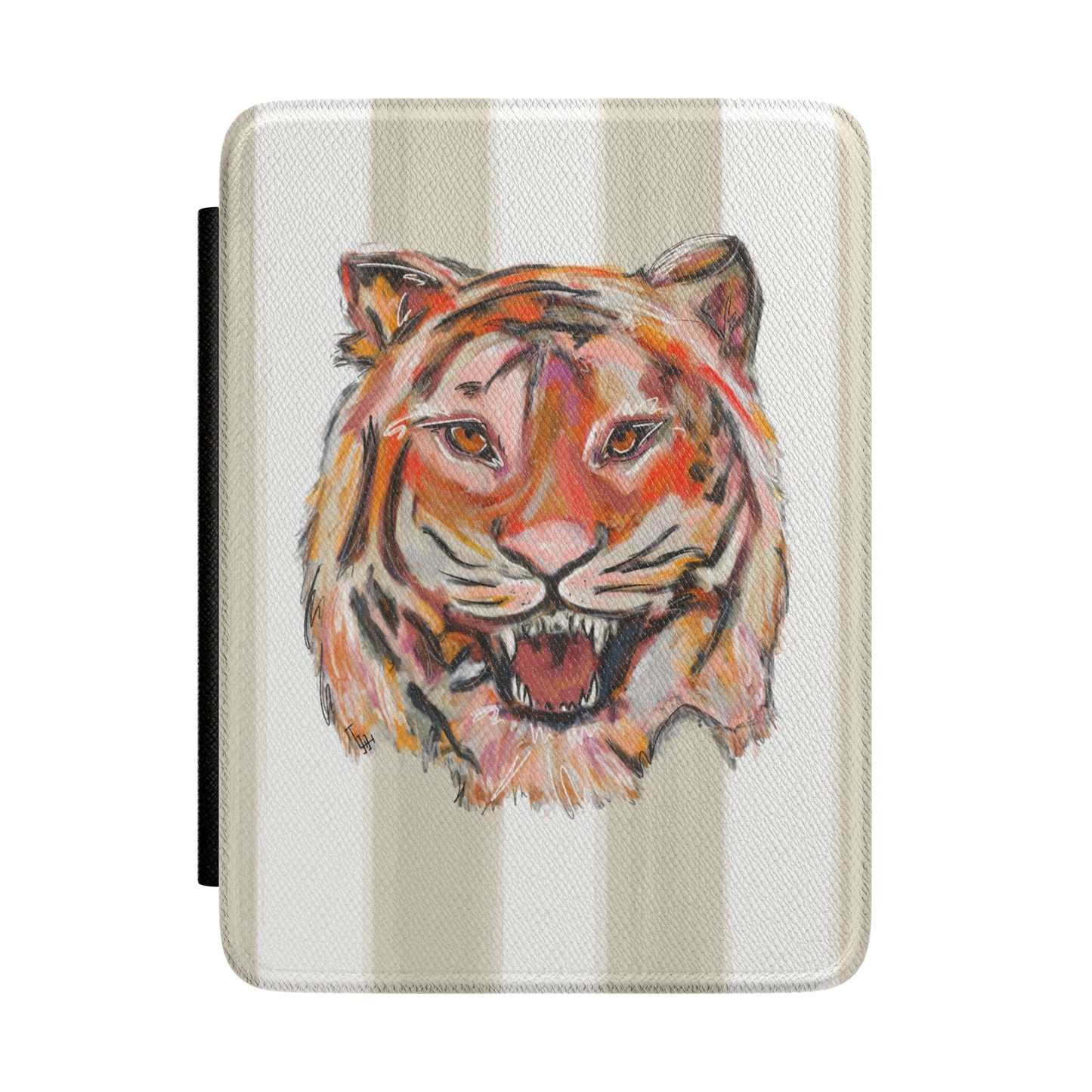 Tigers Cabana Stripe Kindle Case | Clemson Auburn Protective Cover