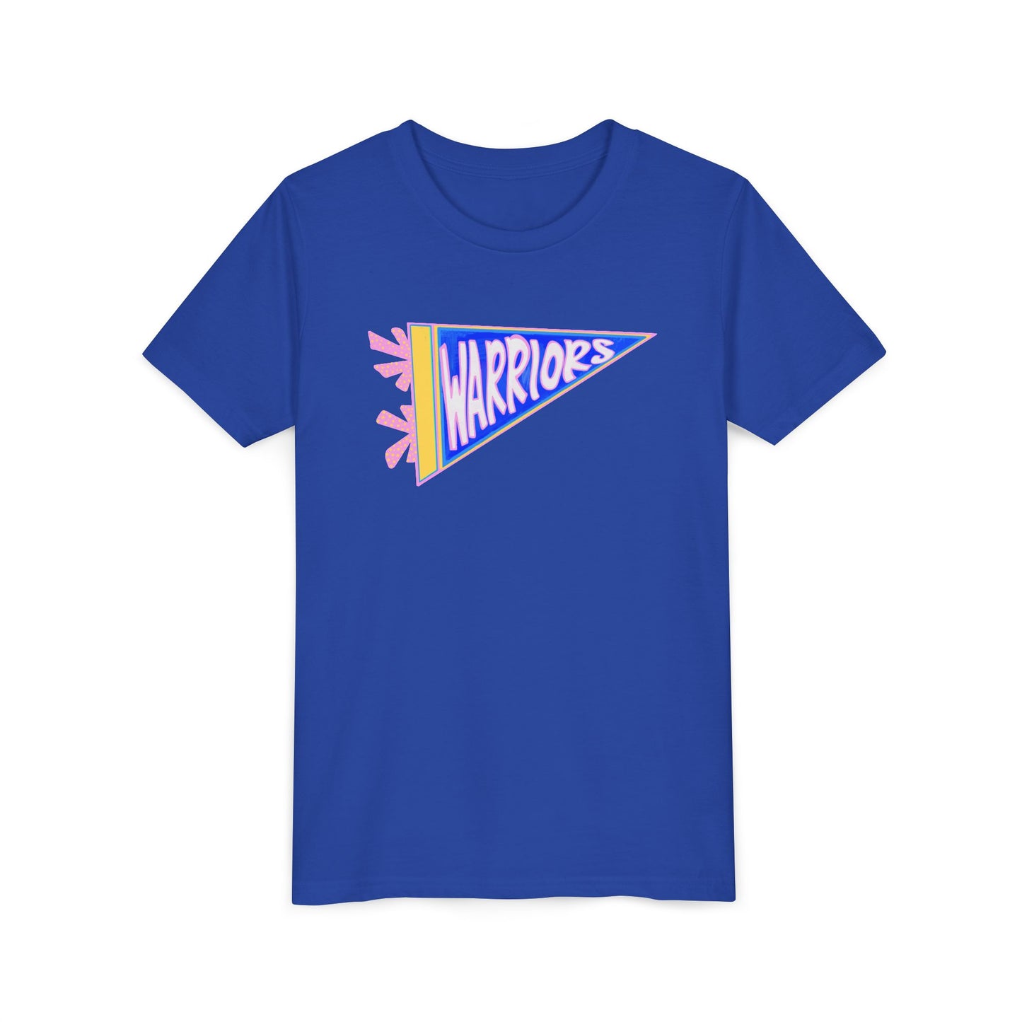 Warriors Pennant Youth Tee — 'Warriors' Pennant Graphic Shirt