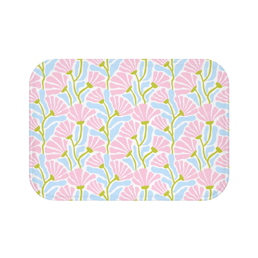 Lolly Oxford White Bath Mat