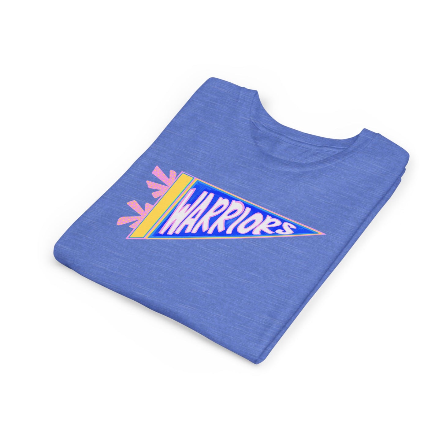 Warriors Pennant Youth Tee — 'Warriors' Pennant Graphic Shirt
