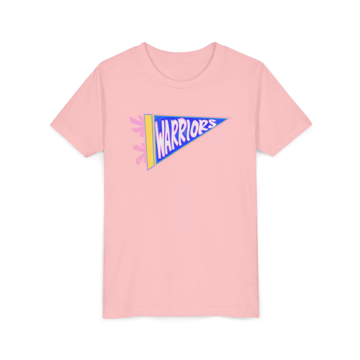 Warriors Pennant Youth Tee — 'Warriors' Pennant Graphic Shirt