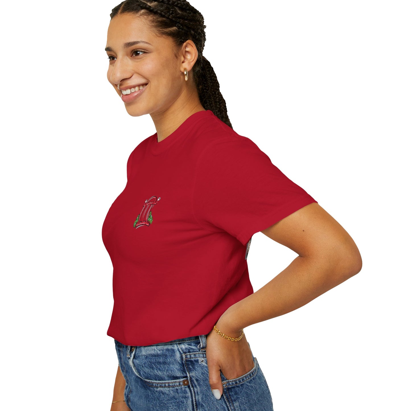 Bulldog Vintage Graphic T-Shirt - Unisex Garment-Dyed Tee