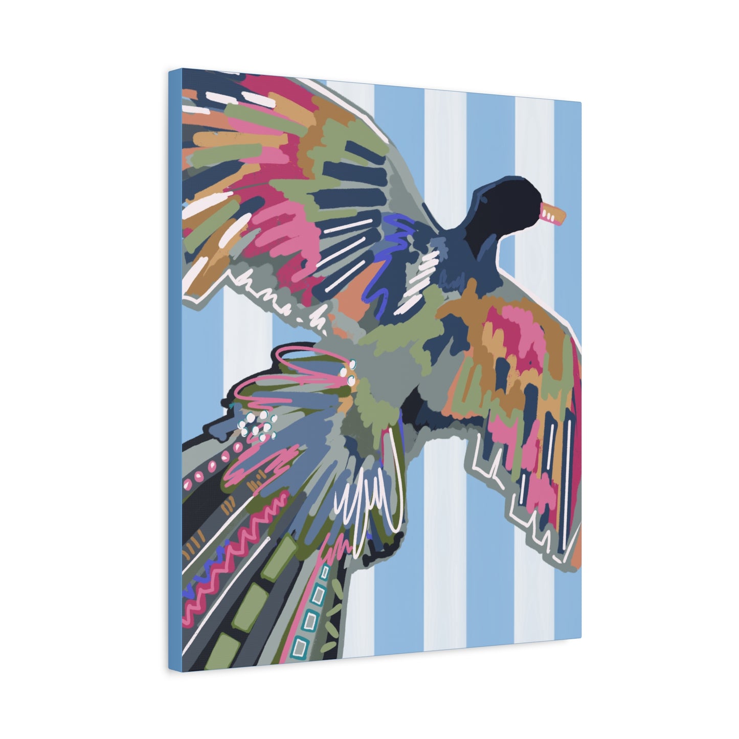 Ms. Interpreted Matte Canvas Print — Stretched Wall Art