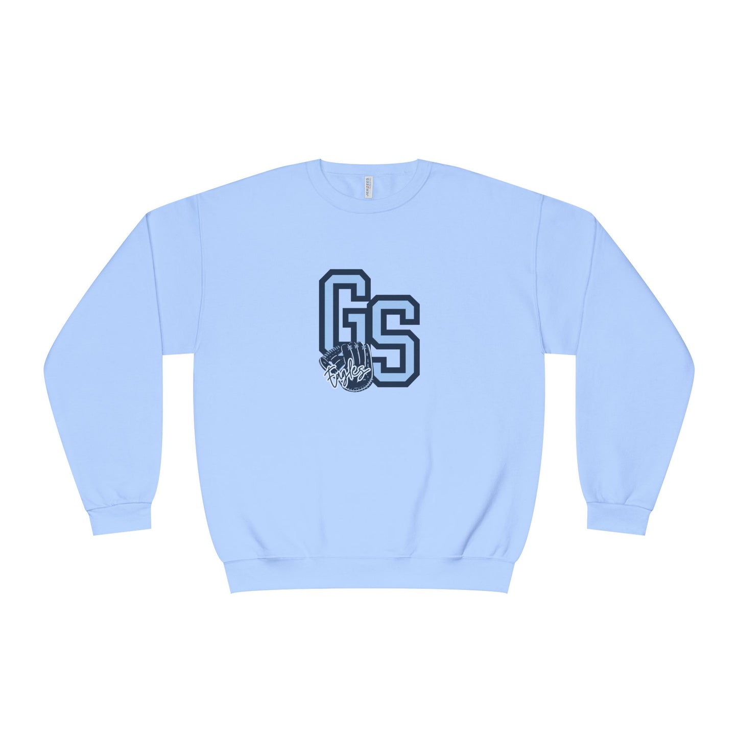 Eagle Baseball Unisex Crewneck Sweatshirt with GS Graphic - Cozy Casual Wear