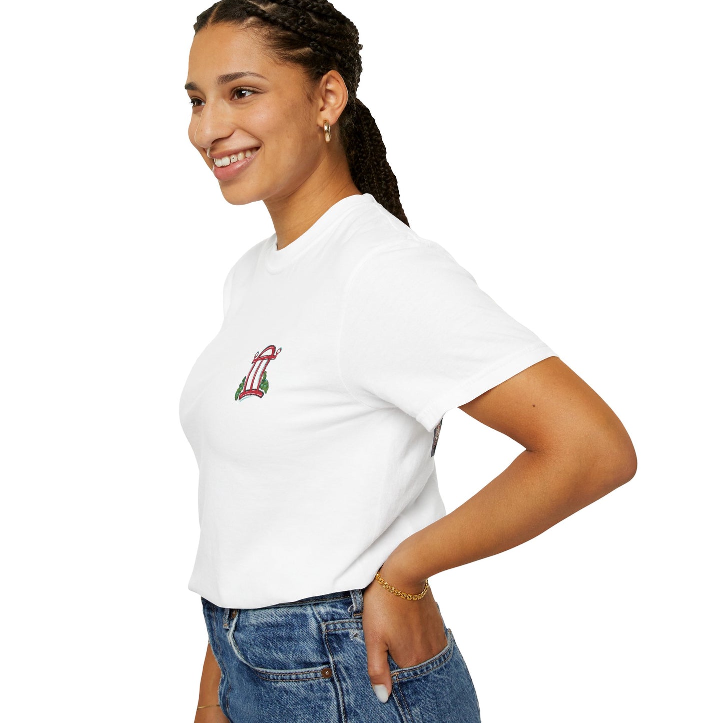 Bulldog Vintage Graphic T-Shirt - Unisex Garment-Dyed Tee