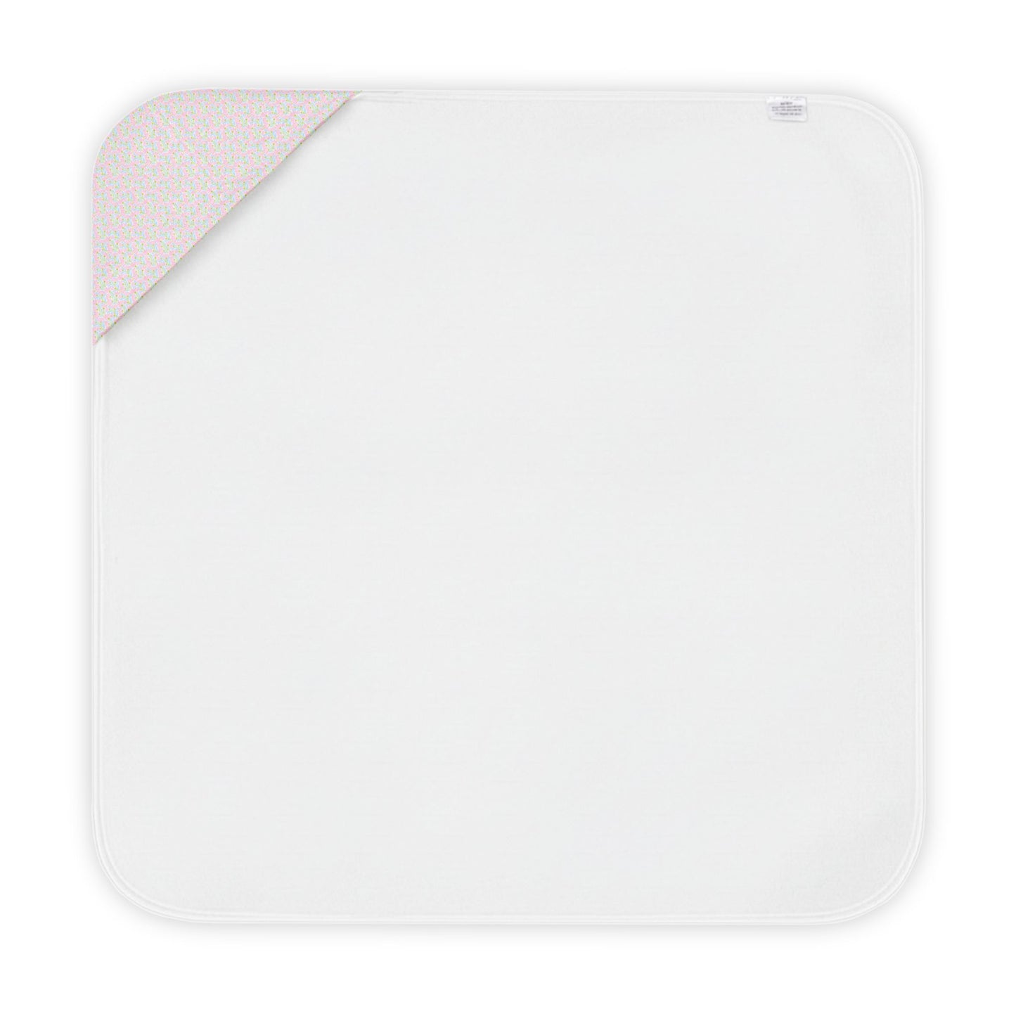 Lolly Oxford White Hooded Baby Towel