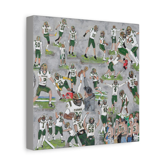 Gator State Champions Reproduction Printed Matte Canvas, Stretched, 1.25"