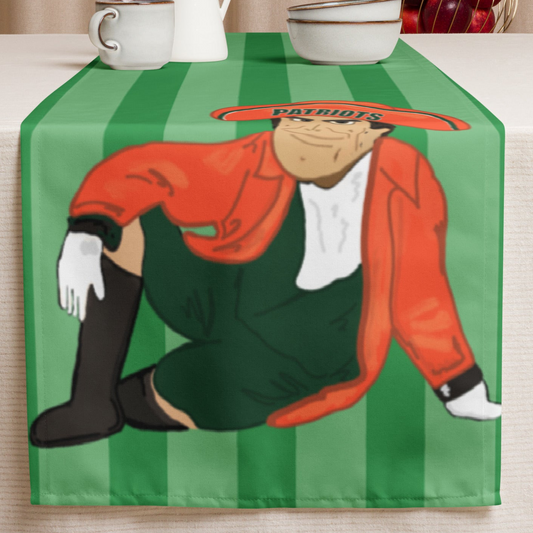 Patriot Mascot Gameday Table runner
